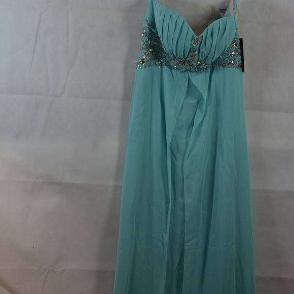 Sequin/Bead/Rhinestone Formal/Prom Dress SZ L NOX NWT - Picture 2 of 8